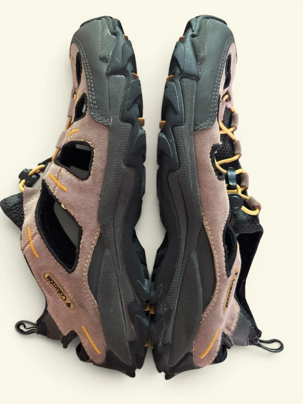 Columbia Simbo Water Hiking Shoes Bungee Cord Mens Size 10